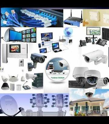 SATELLITE & CCTV CAMERA